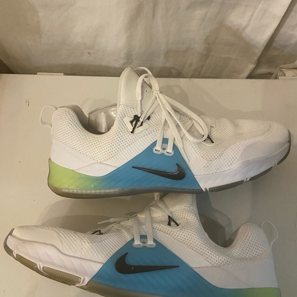 Nike Zoom training men’s sneakers lightweight white laceup front size 14 - Picture 5 of 9